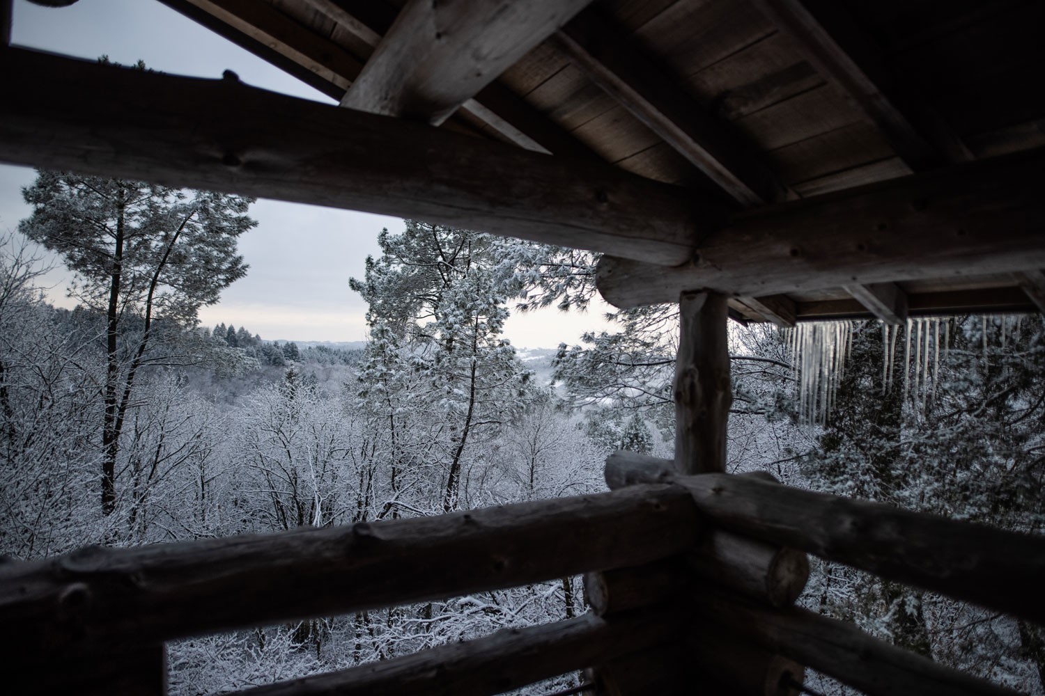 Vue en hiver